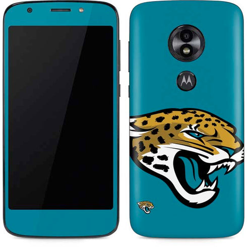 NFL Jacksonville Jaguars Large Logo Moto E5 Play Skin